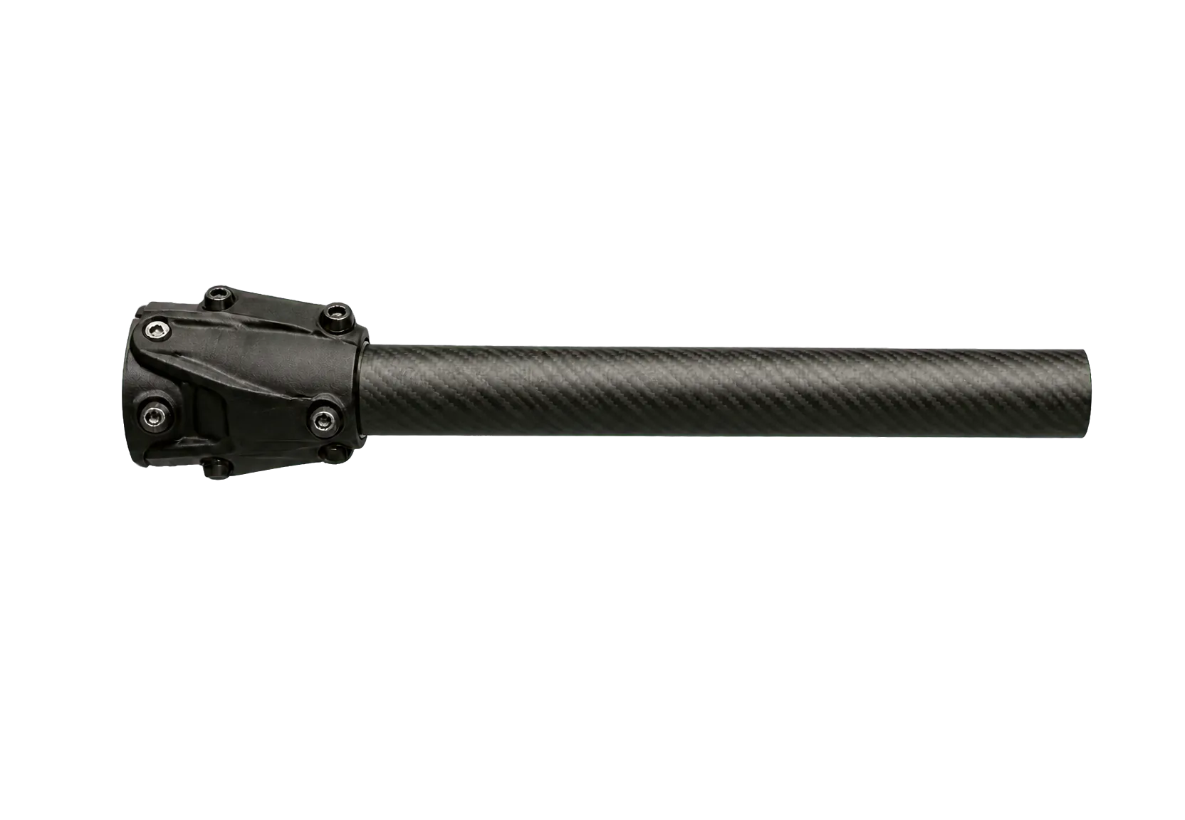 Isolated REVTOL carbon boom and hub with no rotor attached