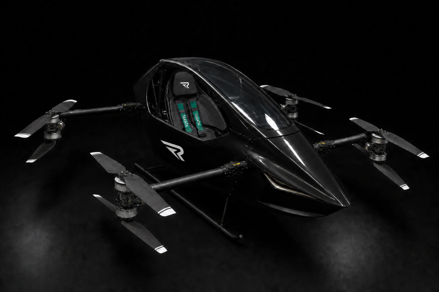 Black REVTOL R3 Plus aircraft